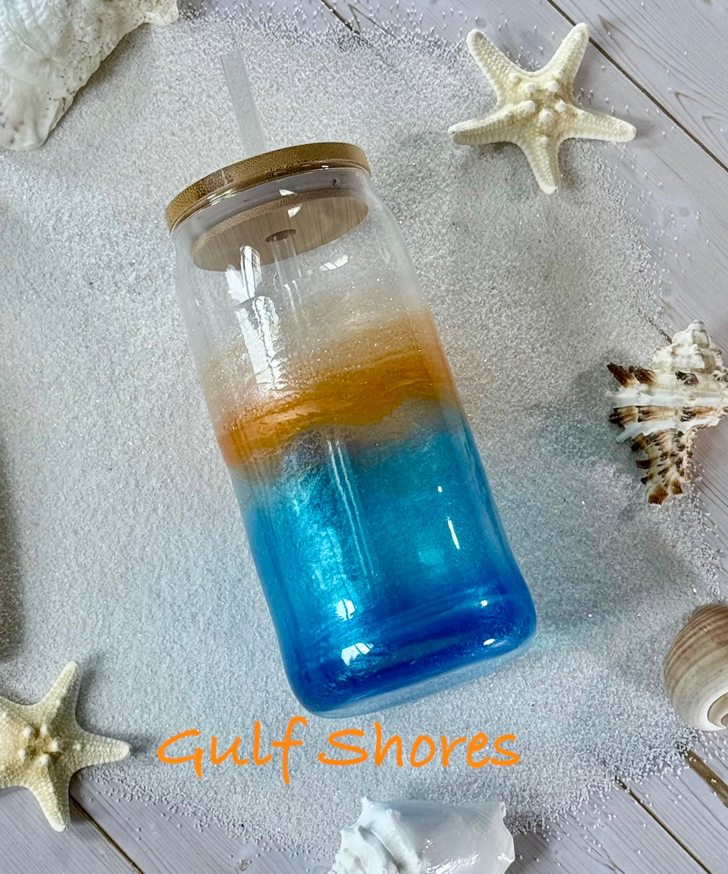 Ocean inspired tumbler
