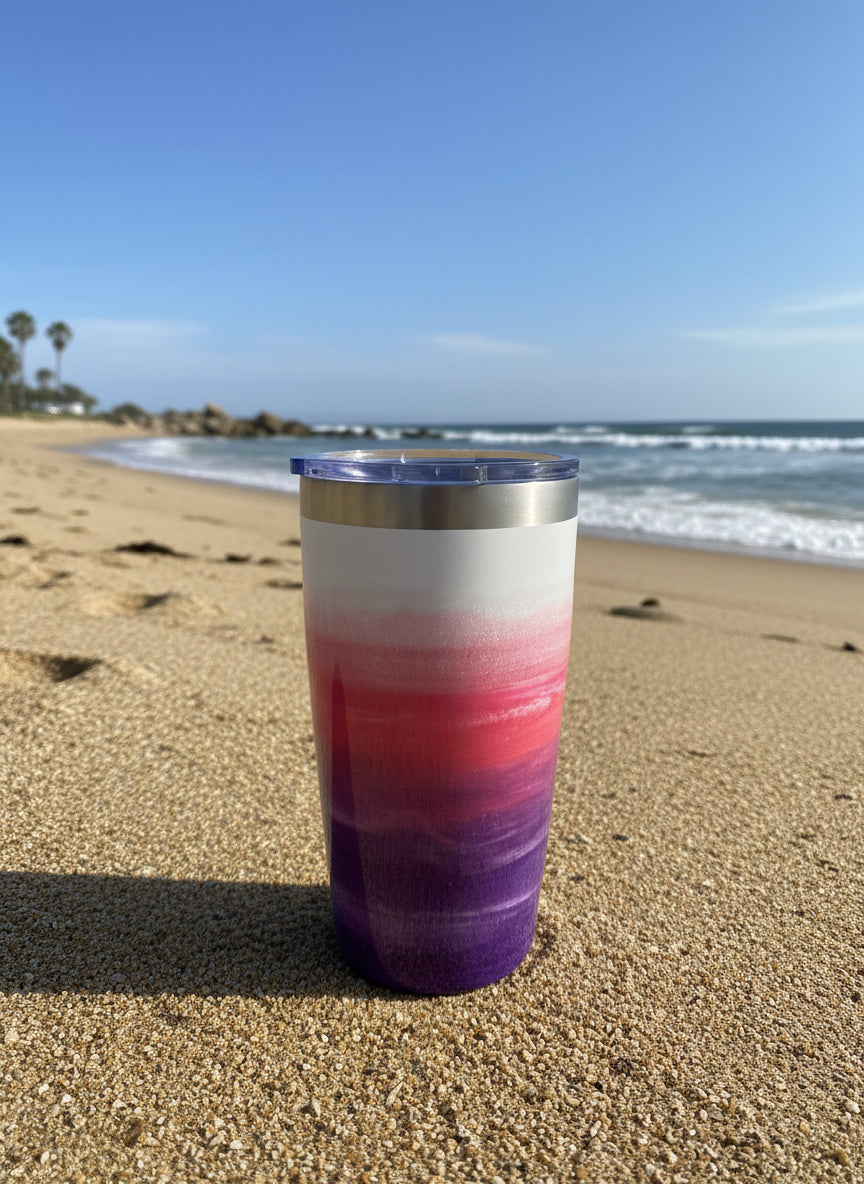 Ocean inspired tumbler