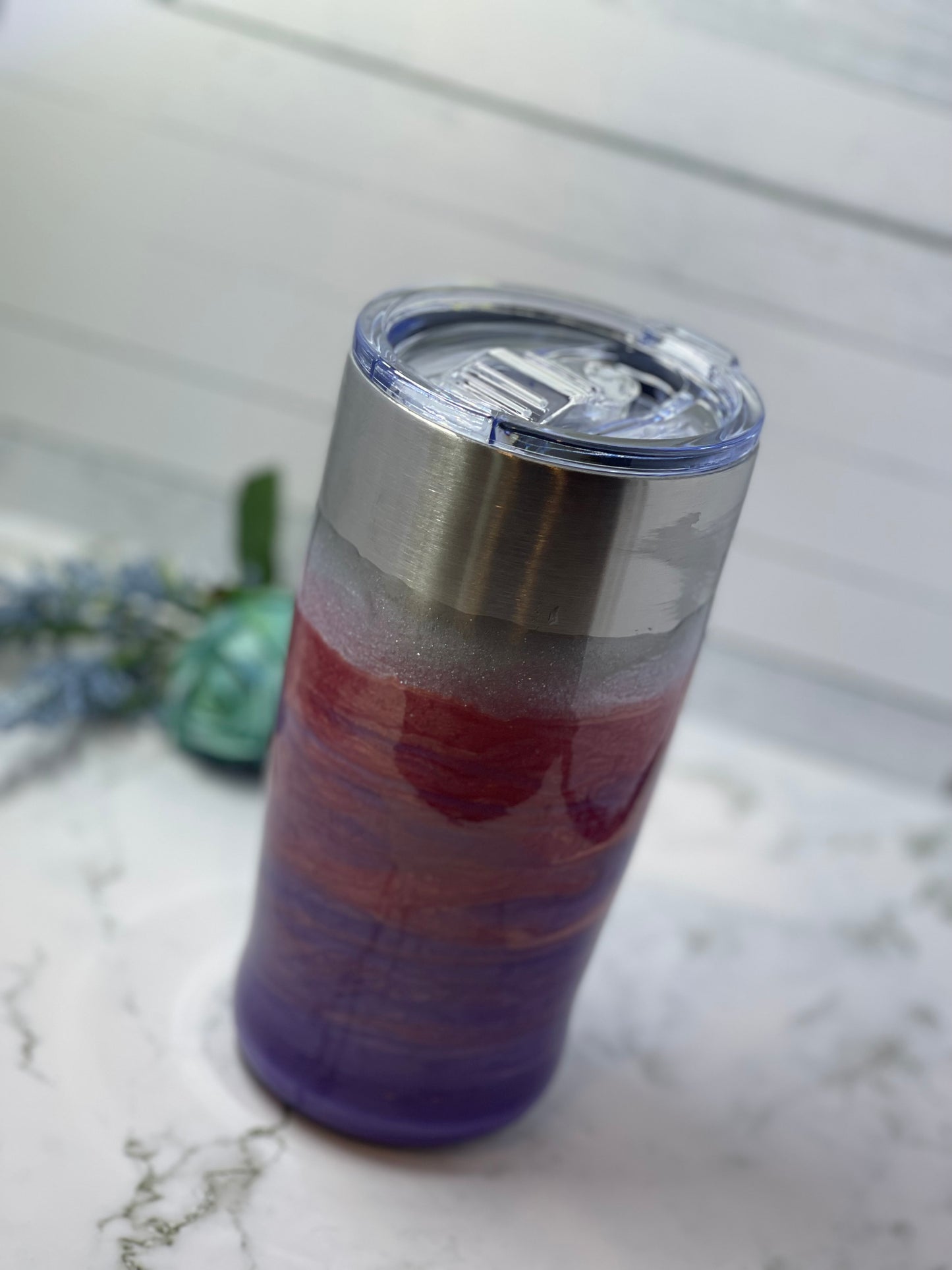 Ocean inspired tumbler