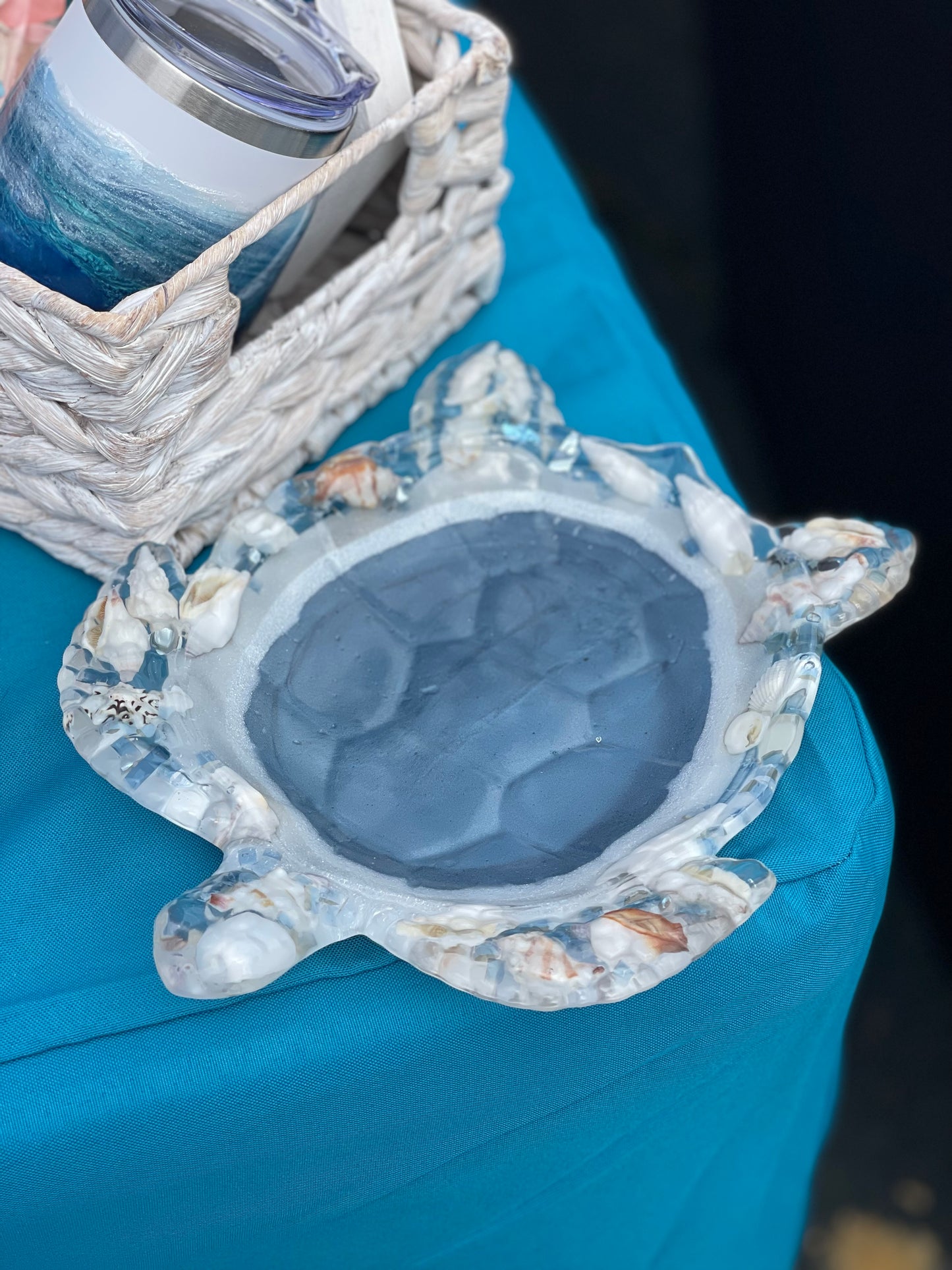 Beach Inspired Sea Turtle Bowl