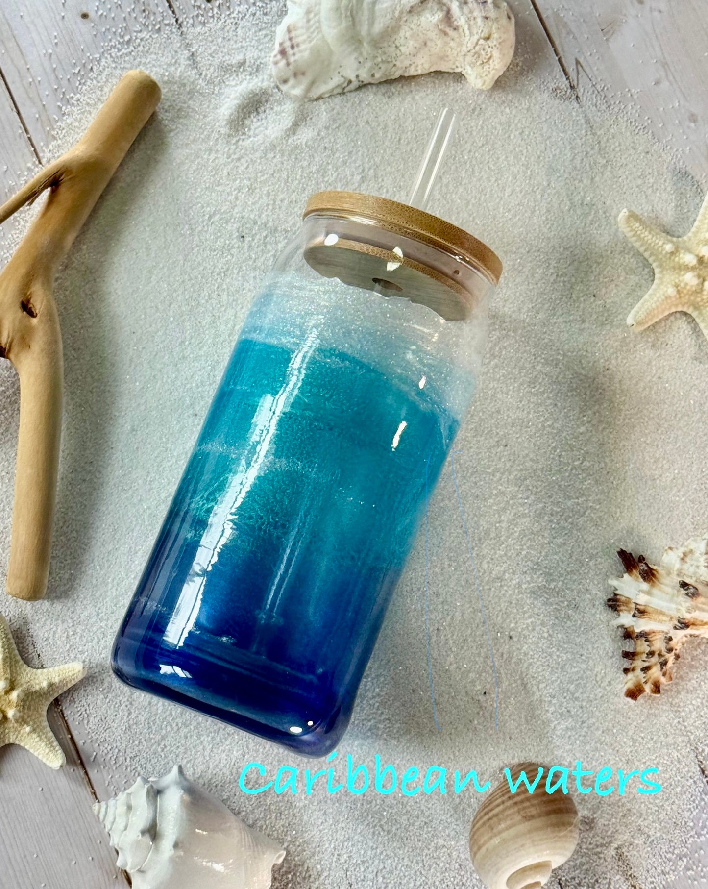 Ocean inspired tumbler