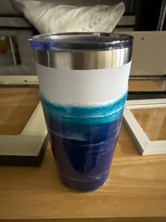 Ocean inspired tumbler