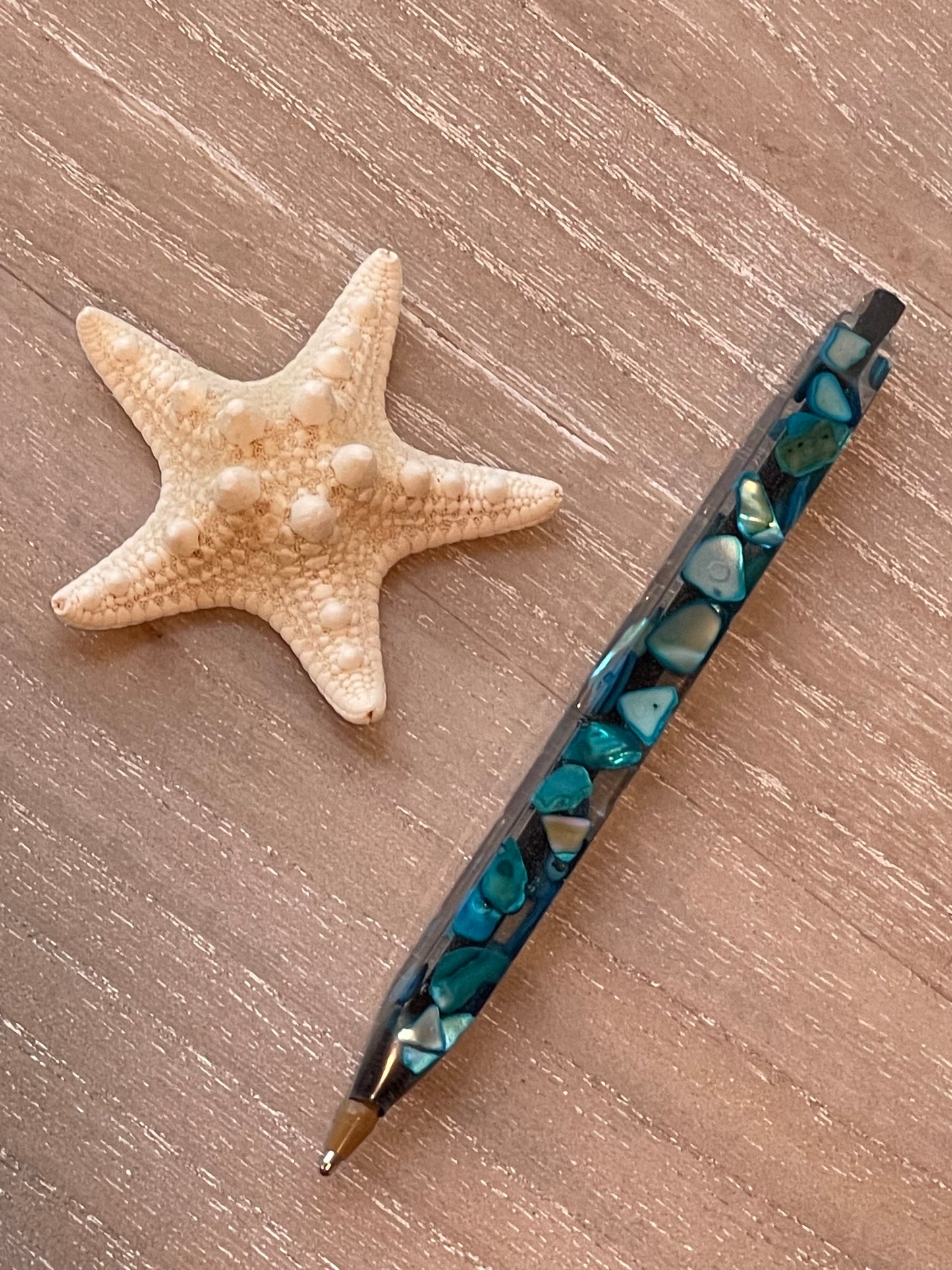 Ocean Inspired Refillable Resin Ink Pens