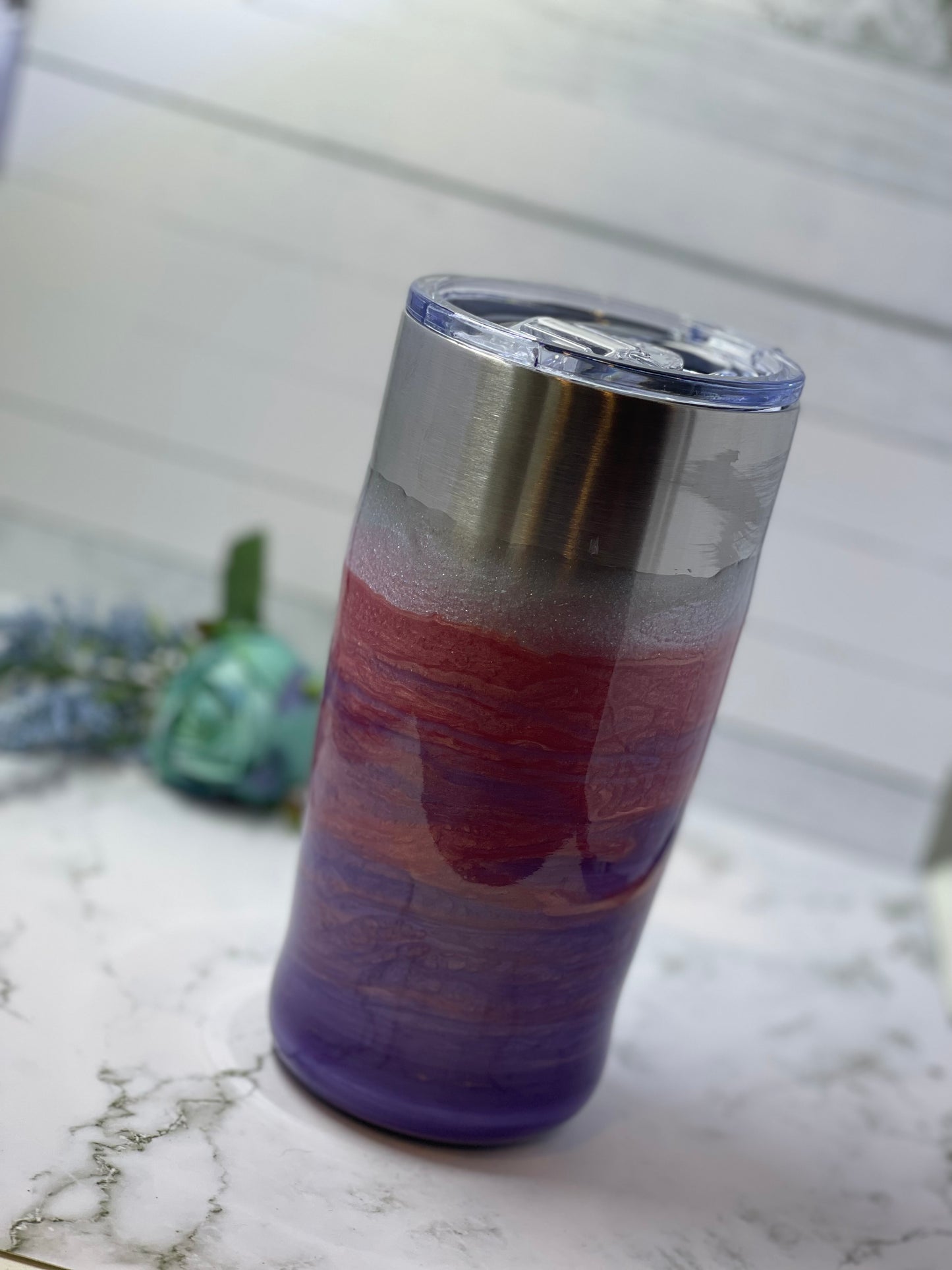 Ocean inspired tumbler