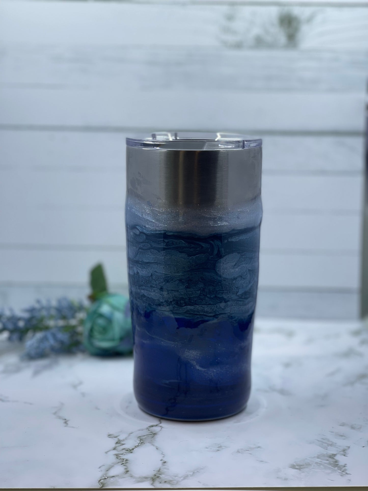 Ocean inspired tumbler